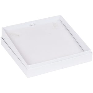 AC 5N whwh cardboard necklet choker box with tabbed velvet flat pad insert white white.jpg