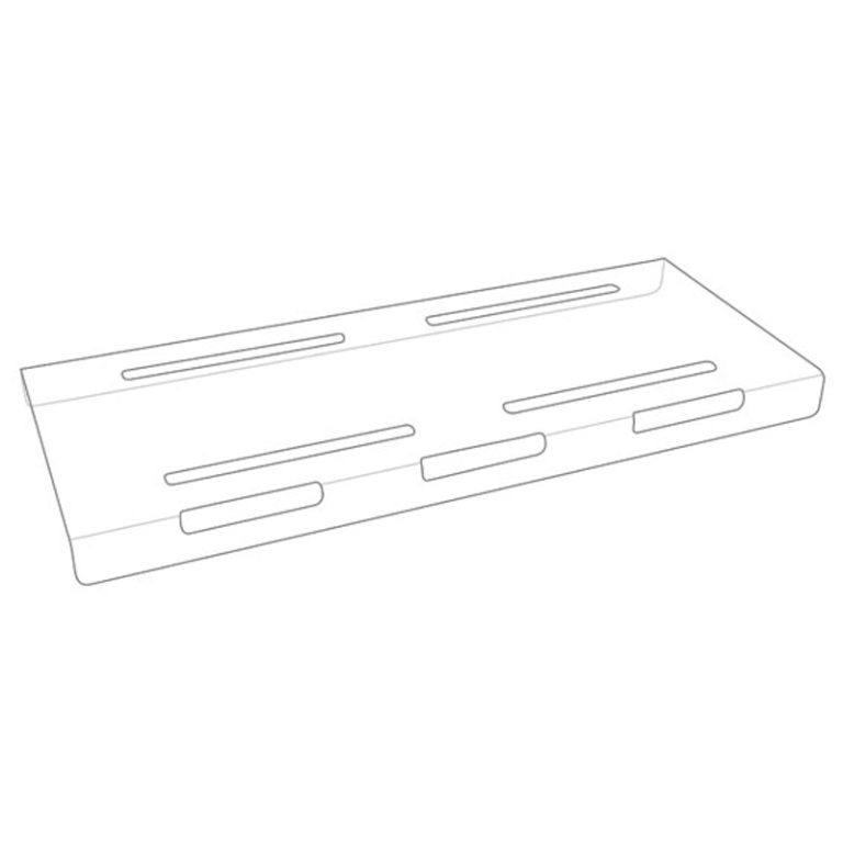Deli Case Risers Individual Low Deli Riser 40mm H (part of DS3-600) - Shop Display Solutions