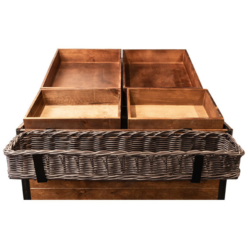 FPB BracketSet set of 2 basket crate brackets on produce bin with PWB82 CH.jpg