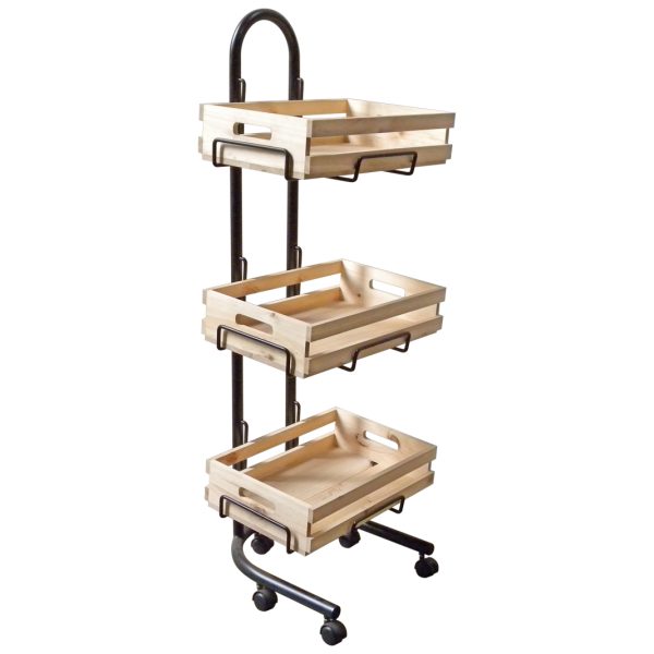 WC3F P 3 Tier premium slat sided wooden crate stand set natural.jpg