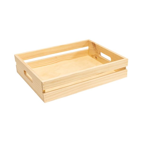 WT43 P premium wooden hamper tray with handles 420x340x95mm natural.jpg