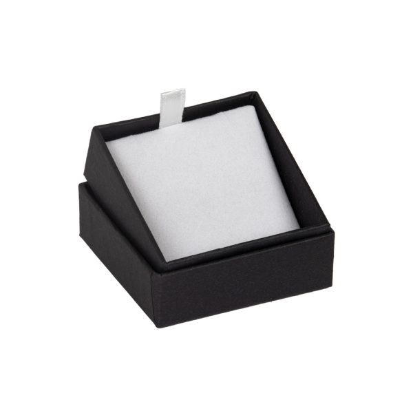 AC E bkwh cardboard earring pendant box with velvet earring pendant flip ramp insert black white 1.jpg
