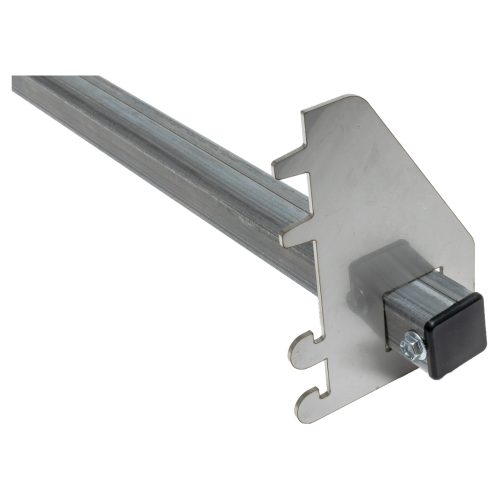 Shop Display Solutions VBL1200 bunchline display crossbar end bracket detail